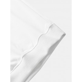 Mens Smile Face Chest Print Crew Neck Pullover Sweatshirts